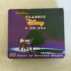 Classic Disney: 60 Years of Musical Magic 5 CD box set